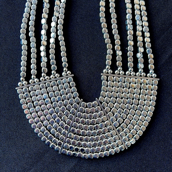 FLASH SALE: Mayan Collar Beaded Necklace - Picture 3 of 4